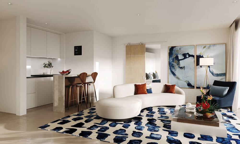 Two-Bedroom Apartments at Cas en Bas Beach Resort 3