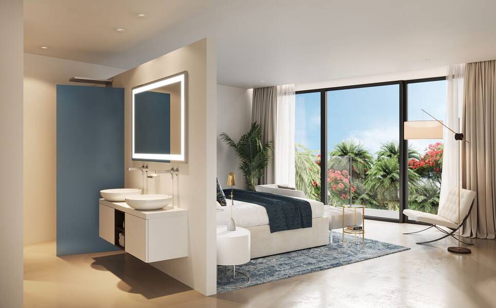 Two-Bedroom Apartments at Cas en Bas Beach Resort 4