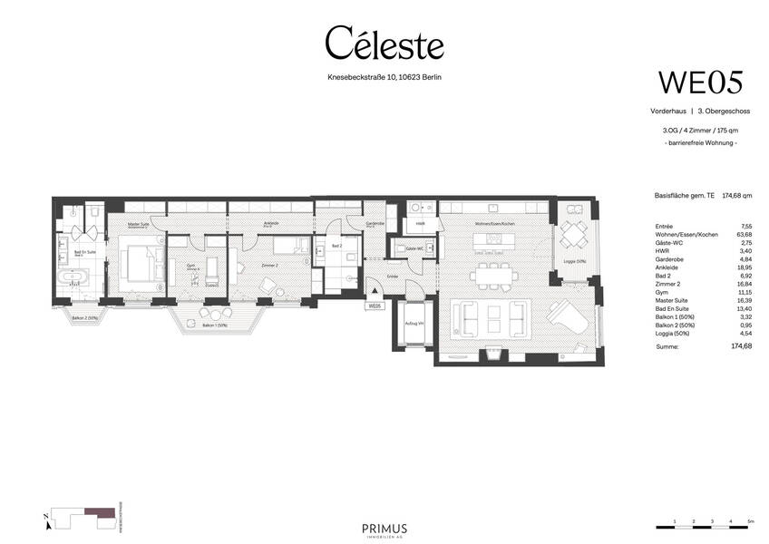 Celeste Apartments Berlin Floorplan 5