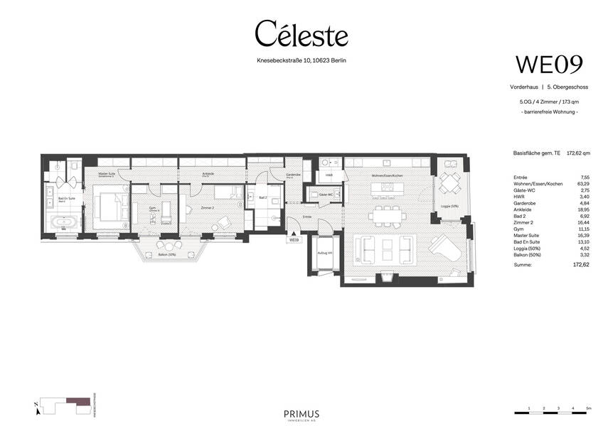 Celeste Apartments Berlin Floorplan 10