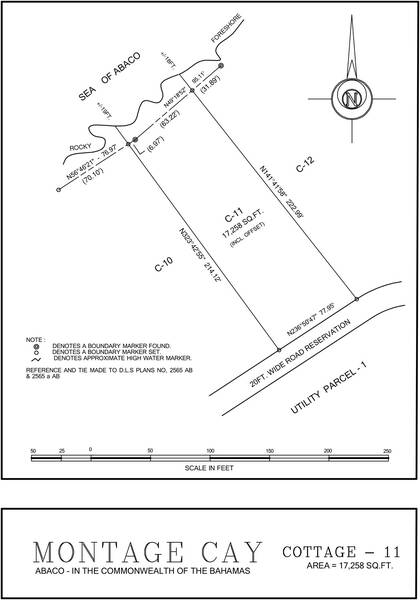 Shore Cottage 11 at Montage Cay Floorplan 2