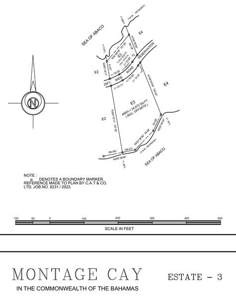 Ocean Estate Lot 3 at Montage Cay Floorplan 4