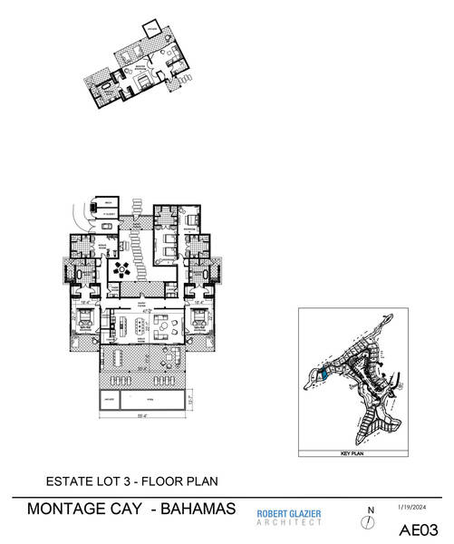 Ocean Estate Lot 3 at Montage Cay Floorplan 5