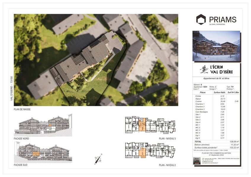 3-Bed Corner Duplex L’Ecrin Residence Floorplan 1