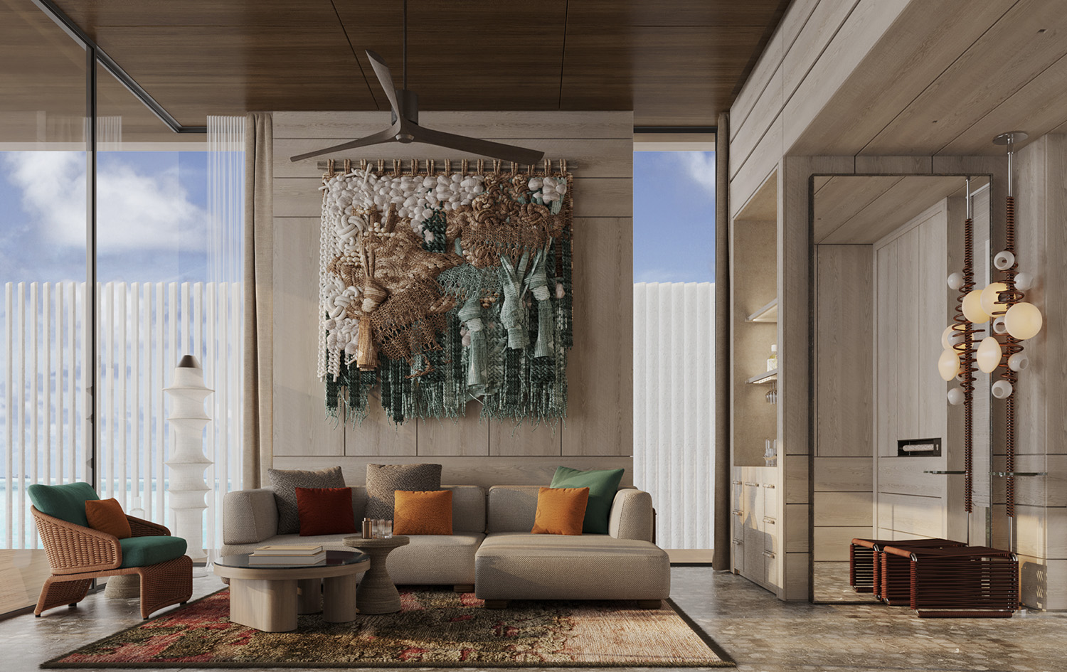 One-Bedroom Vibrant Resort Water Villas at Zamani Islands 3
