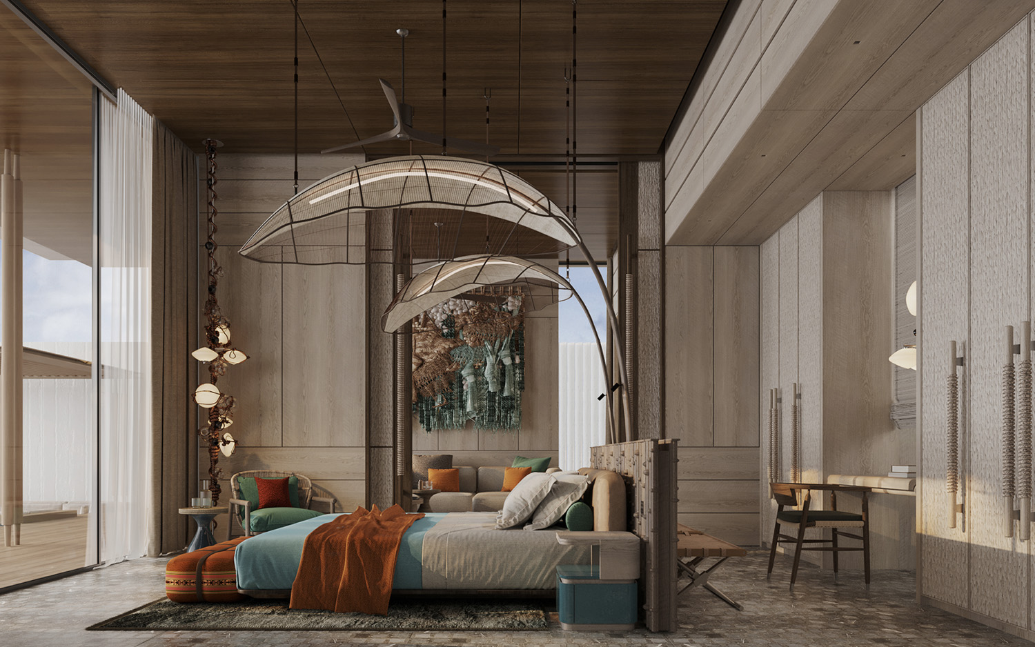 One-Bedroom Vibrant Resort Water Villas at Zamani Islands 7