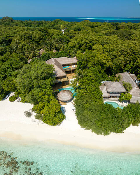 Four Bed Beachfront Villa at Soneva Fushi 2