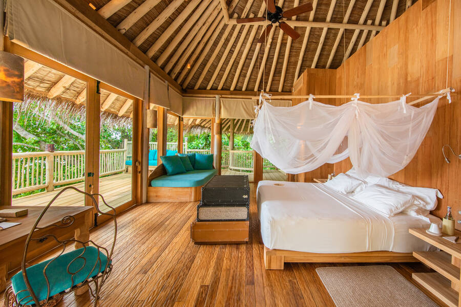 Four Bed Beachfront Villa at Soneva Fushi 3