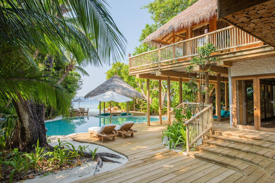 Four Bed Beachfront Villa at Soneva Fushi 1